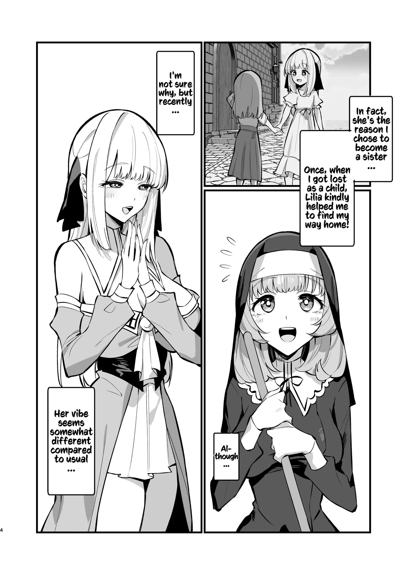A Sister's Absolute Defeat Until An Innocent Nun Enters Heat And Indulges In Passionate Mating Sex Chapter 1000 Page 4